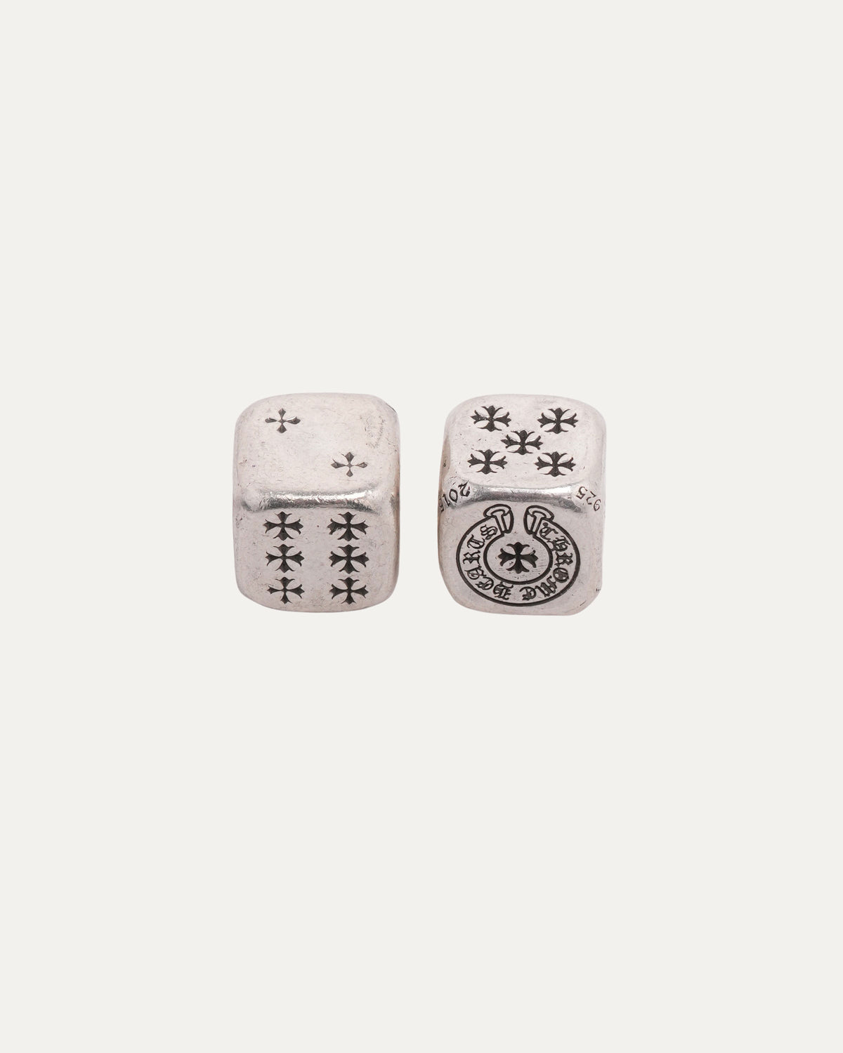 Silver Dice Set