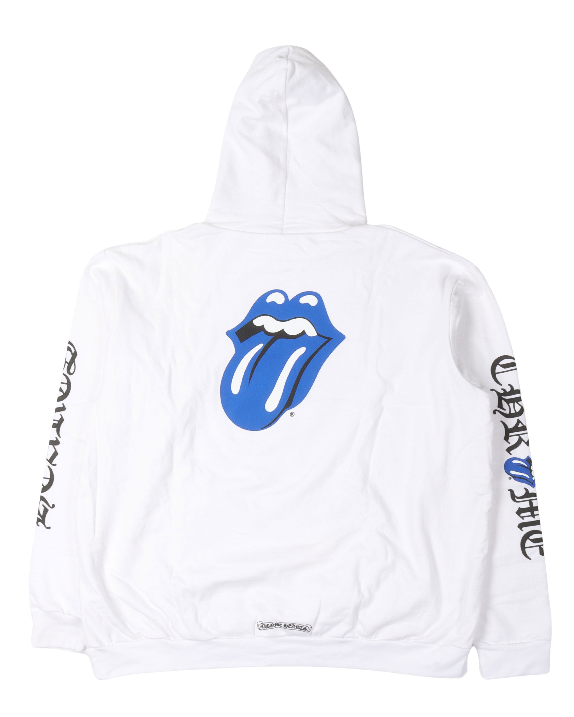 Rolling Stones Blue Logo Hoodie