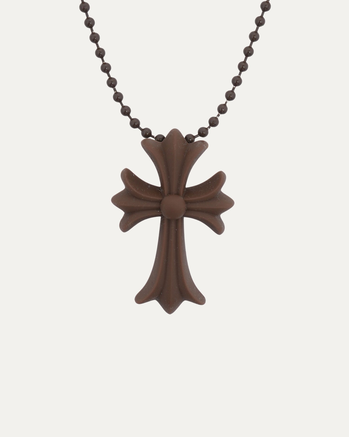 Silichrome Cross Necklace