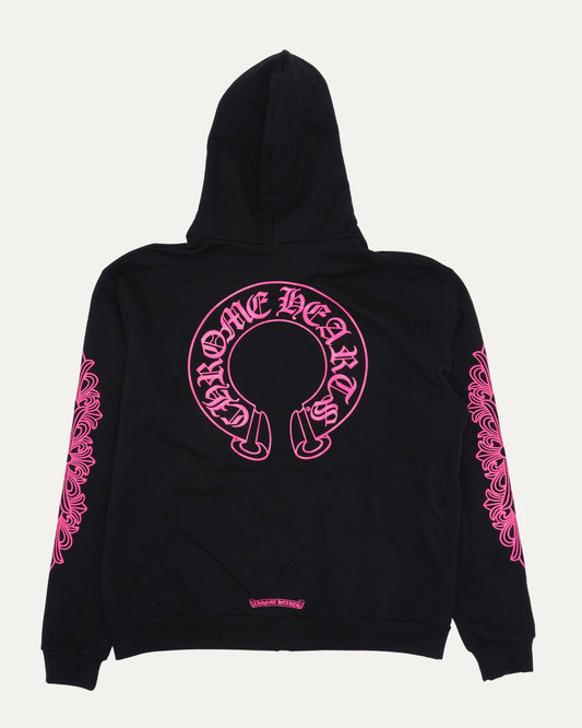 Horseshoe Logo Zip Up Hoodie