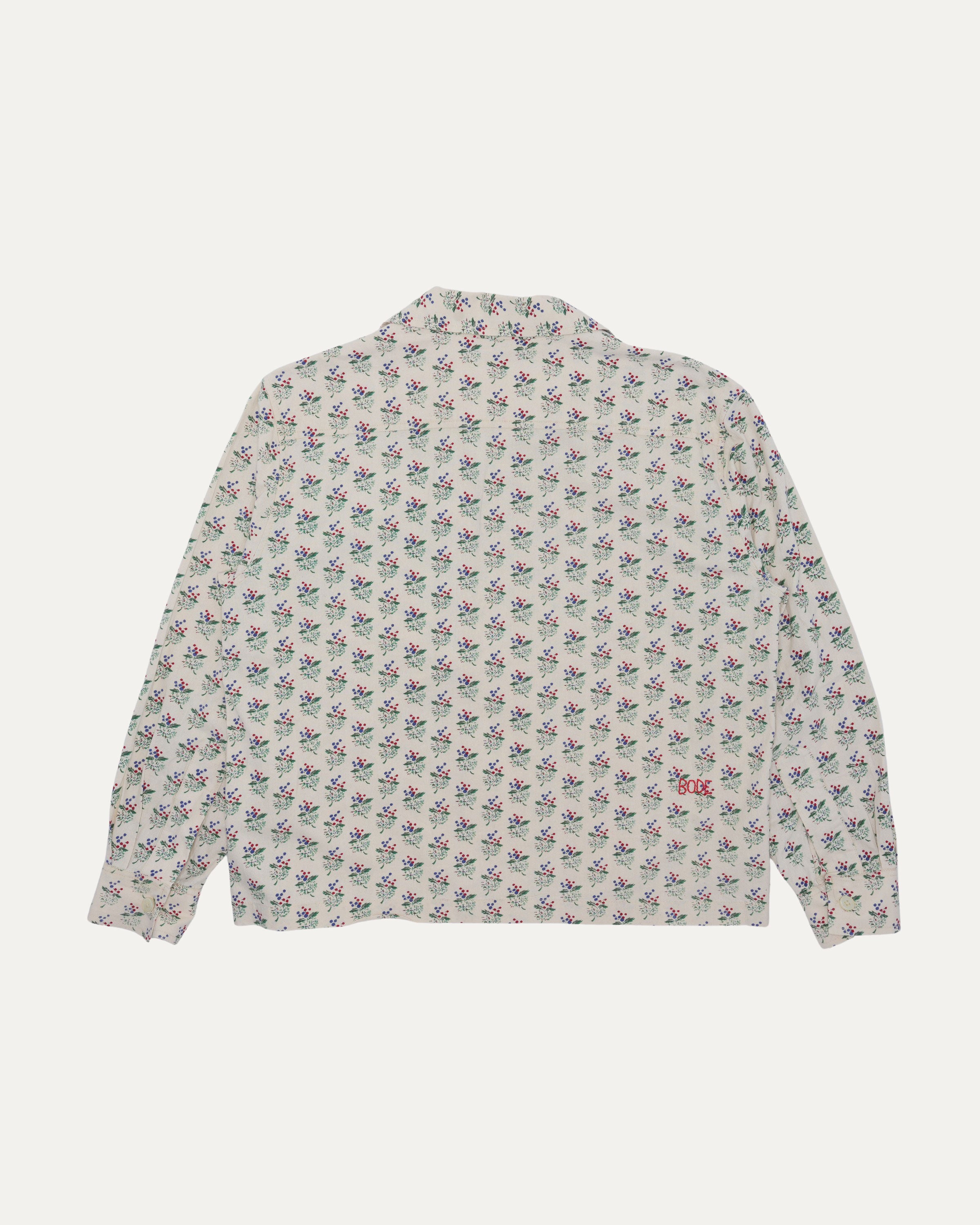 Boston Flower Long Sleeve Shirt