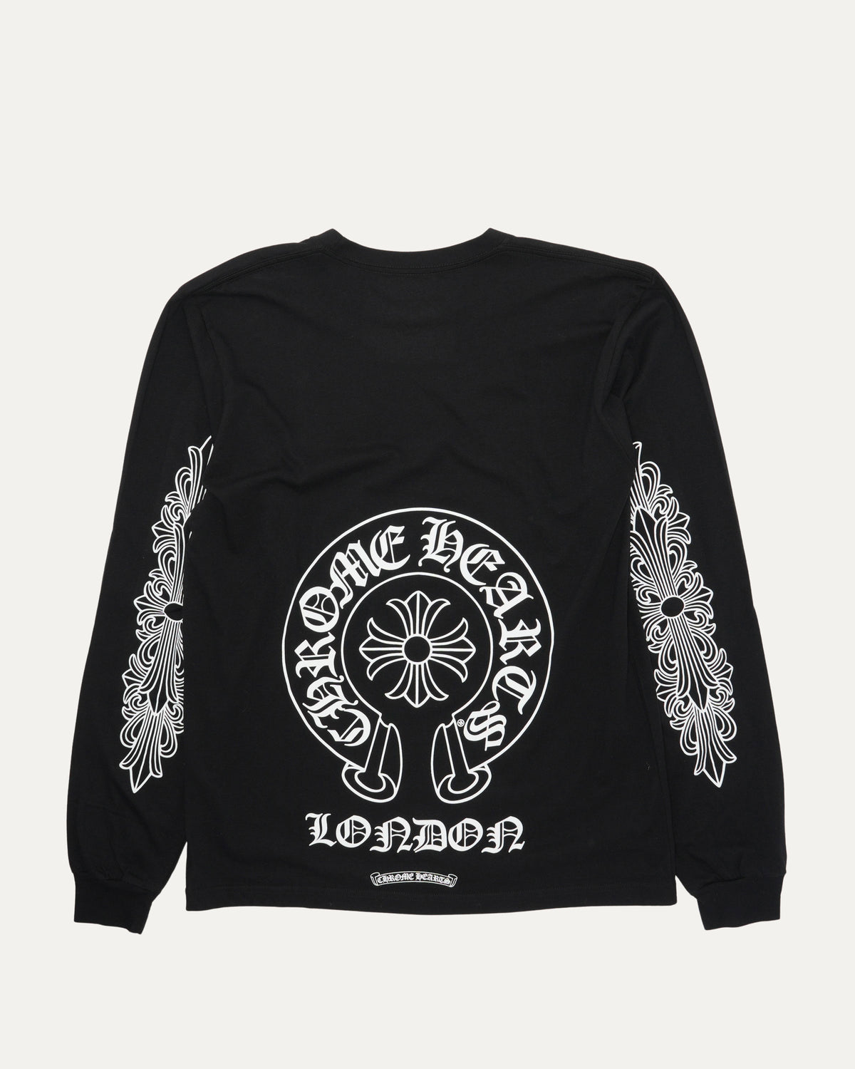 London Horseshoe Logo Pocket Long Sleeve T-Shirt