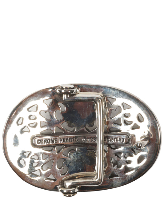 Silver Belt Buckle