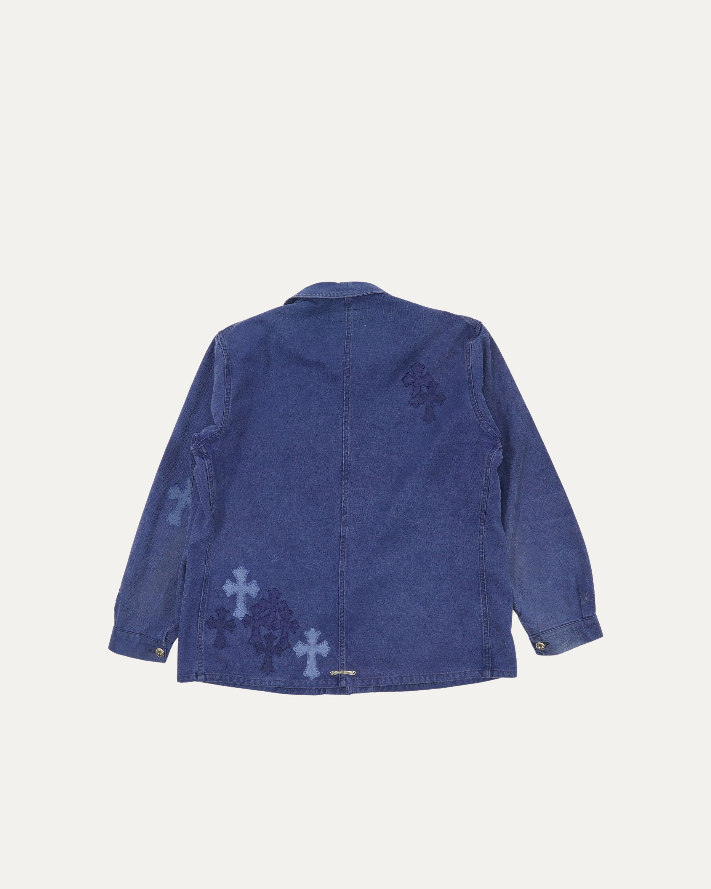 Cross Patch Bleu de Travail French Work Jacket