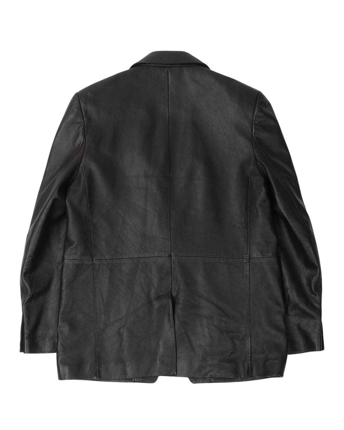 Leather Blazer