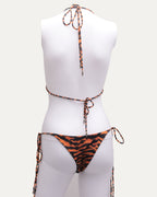 Dipped In Blue Tiger Bikini