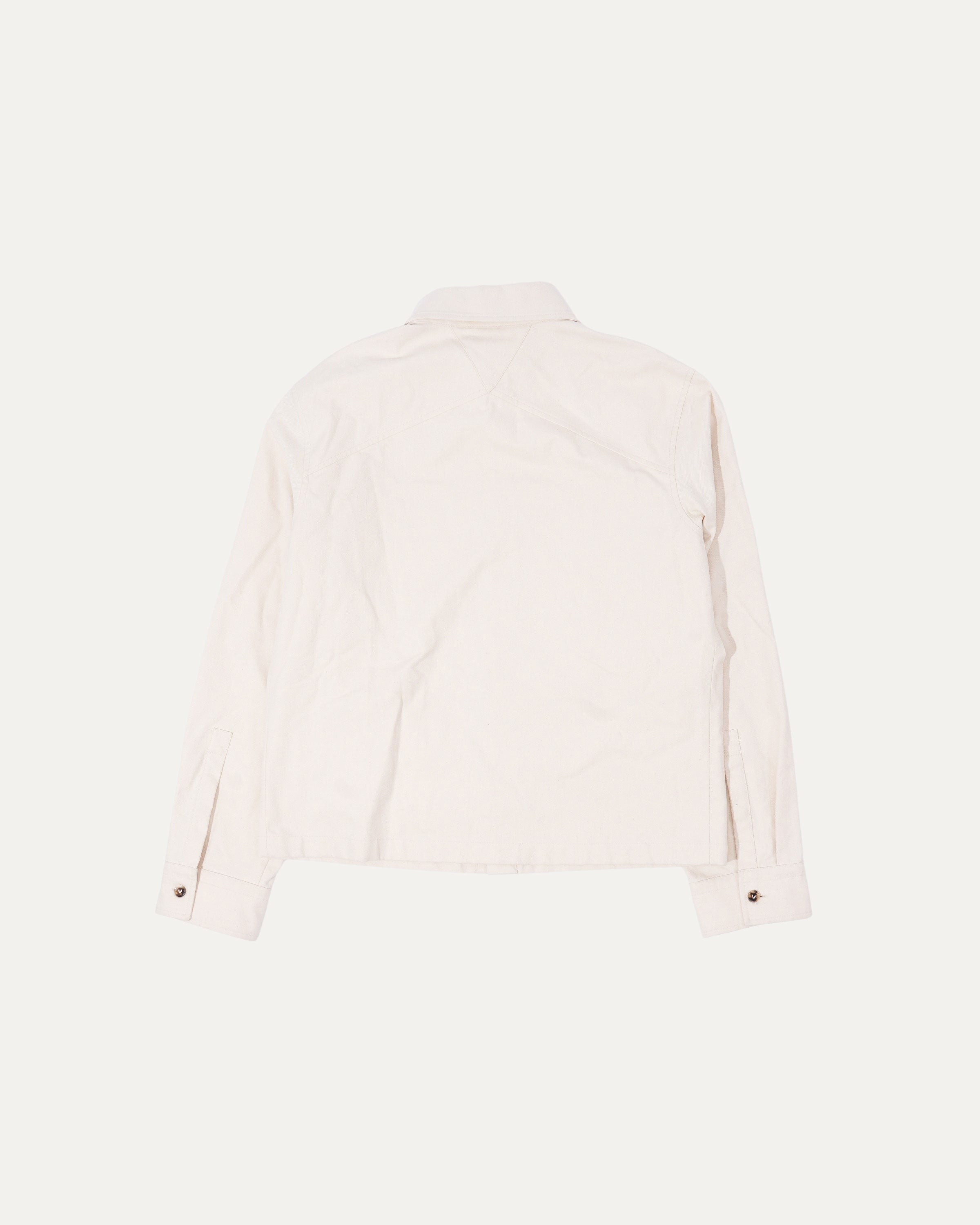 Flecked Cotton Overshirt