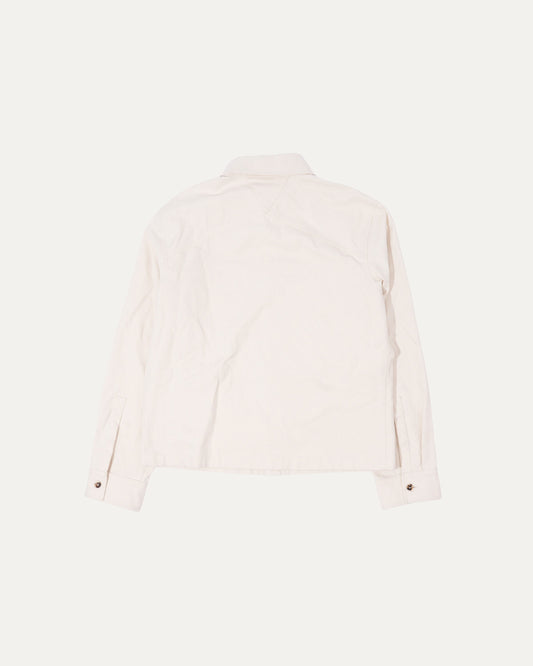 Flecked Cotton Overshirt