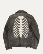 AW13 Anatomicouture Ribcage Rider Leather Jacket