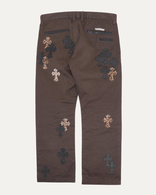 Cross Patch Chino Pants