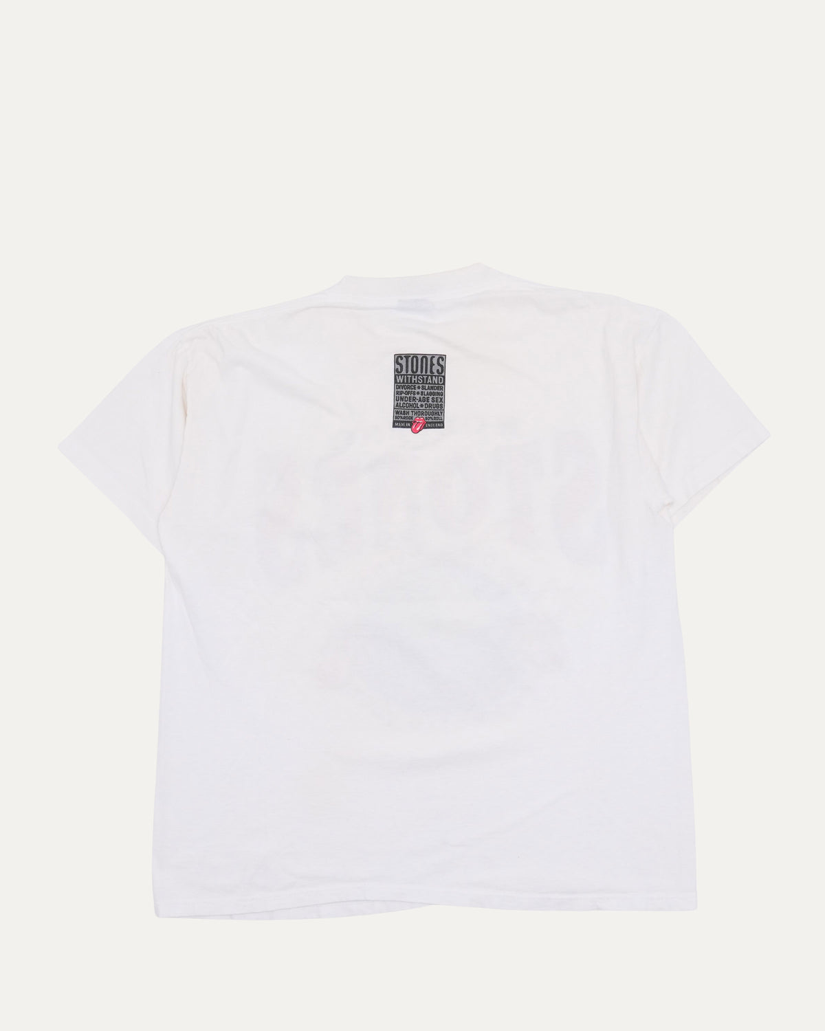 White Voodoo Lounge Globe T-Shirt