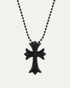 Silichrome Cross Necklace