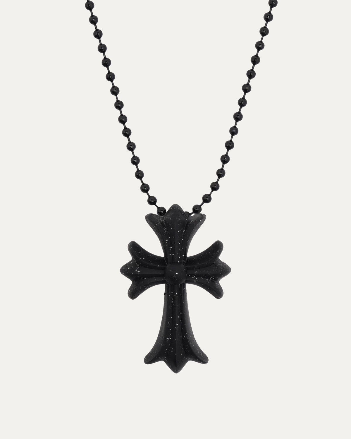 Silichrome Cross Necklace