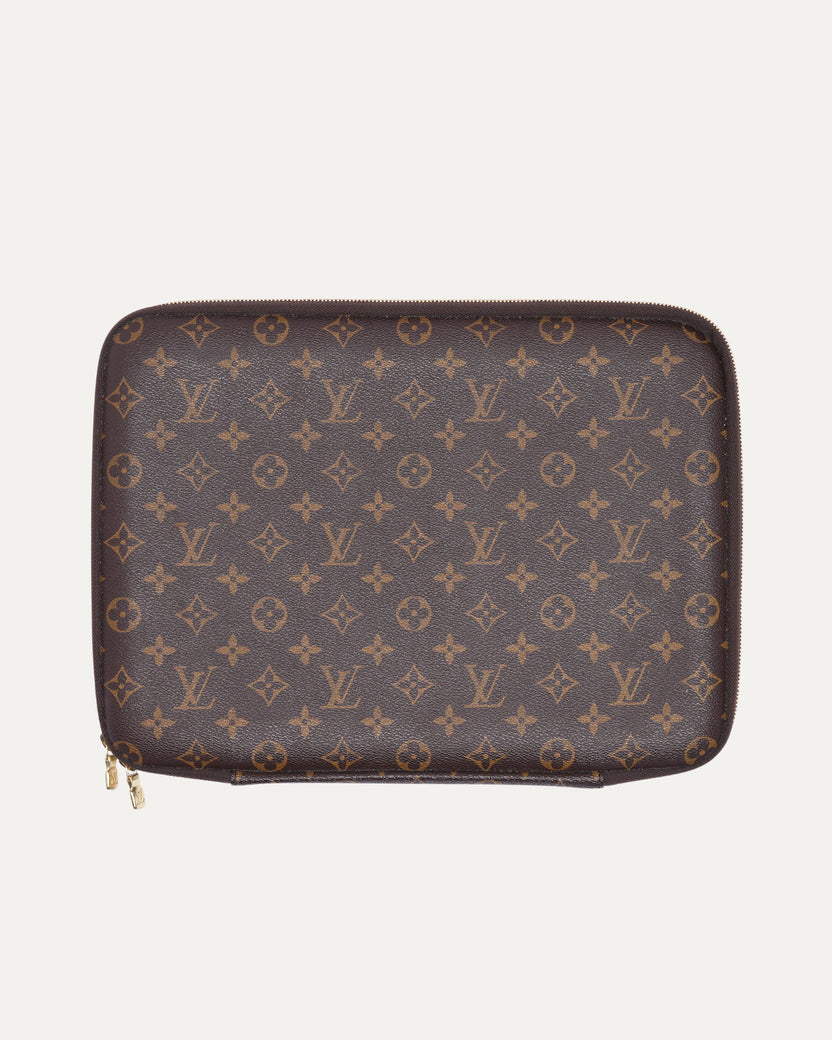 Monogram Laptop Case