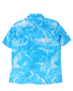 Miracle Tie Dye Silk Button Down Shirt