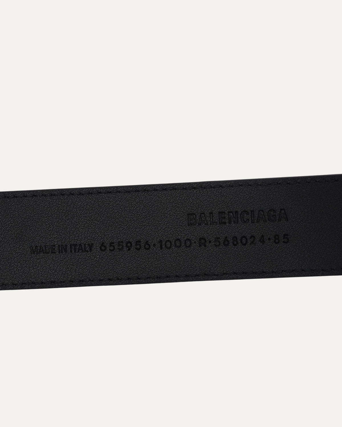 Crocodile Embossed Single B Belt