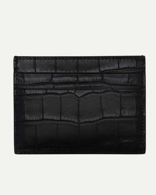 Crocodile Embossed Cash Cardholder