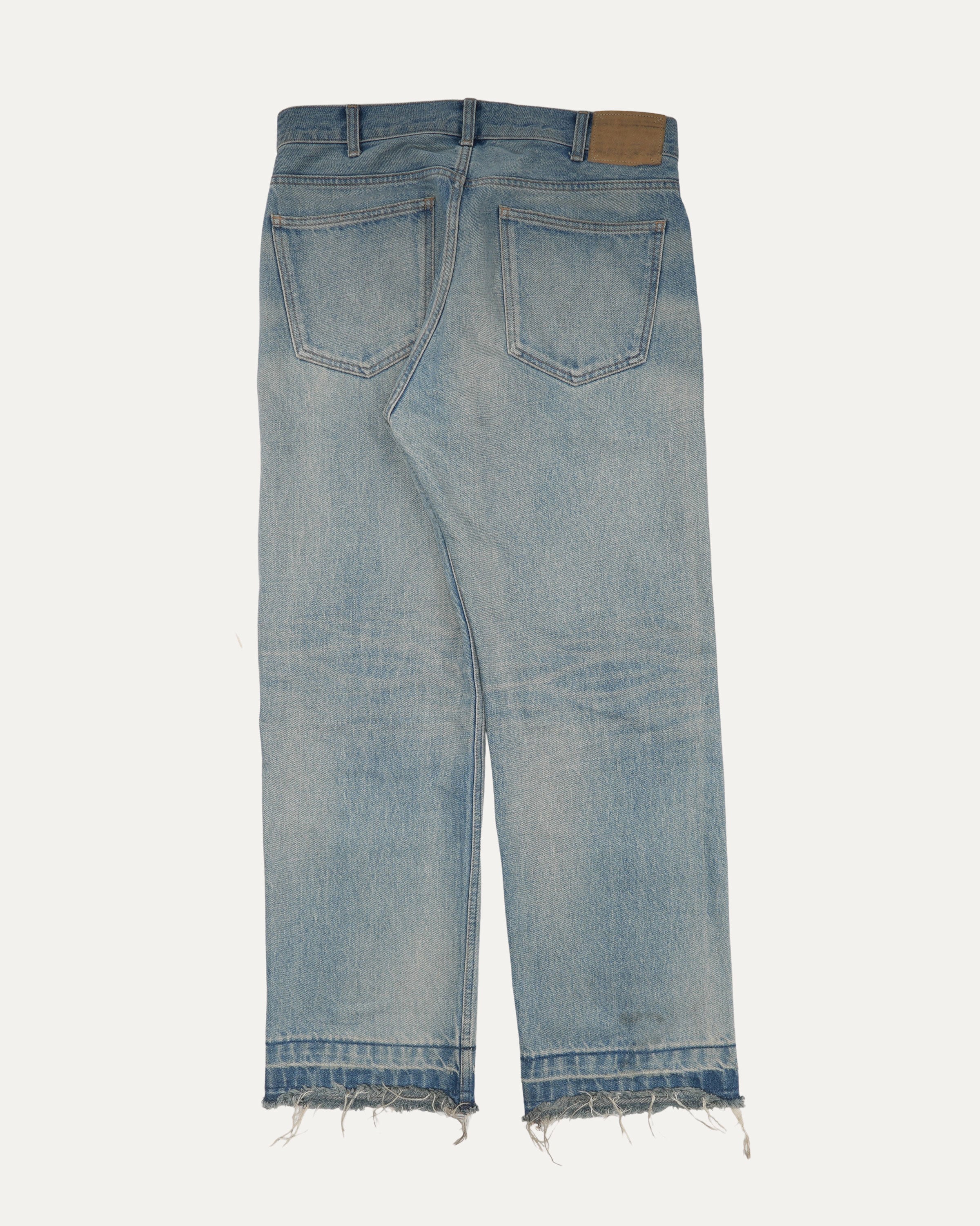 Wesley Distressed Straight Leg Jeans