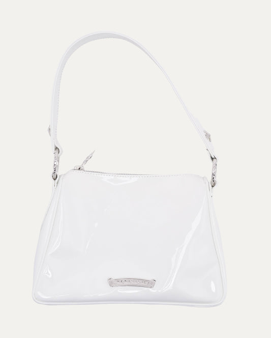 Patent Leather Dagger Embellished Chicken Nugget Bag