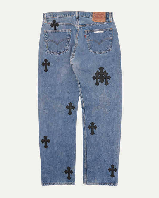 Levi's 501 Cross Patch Jeans