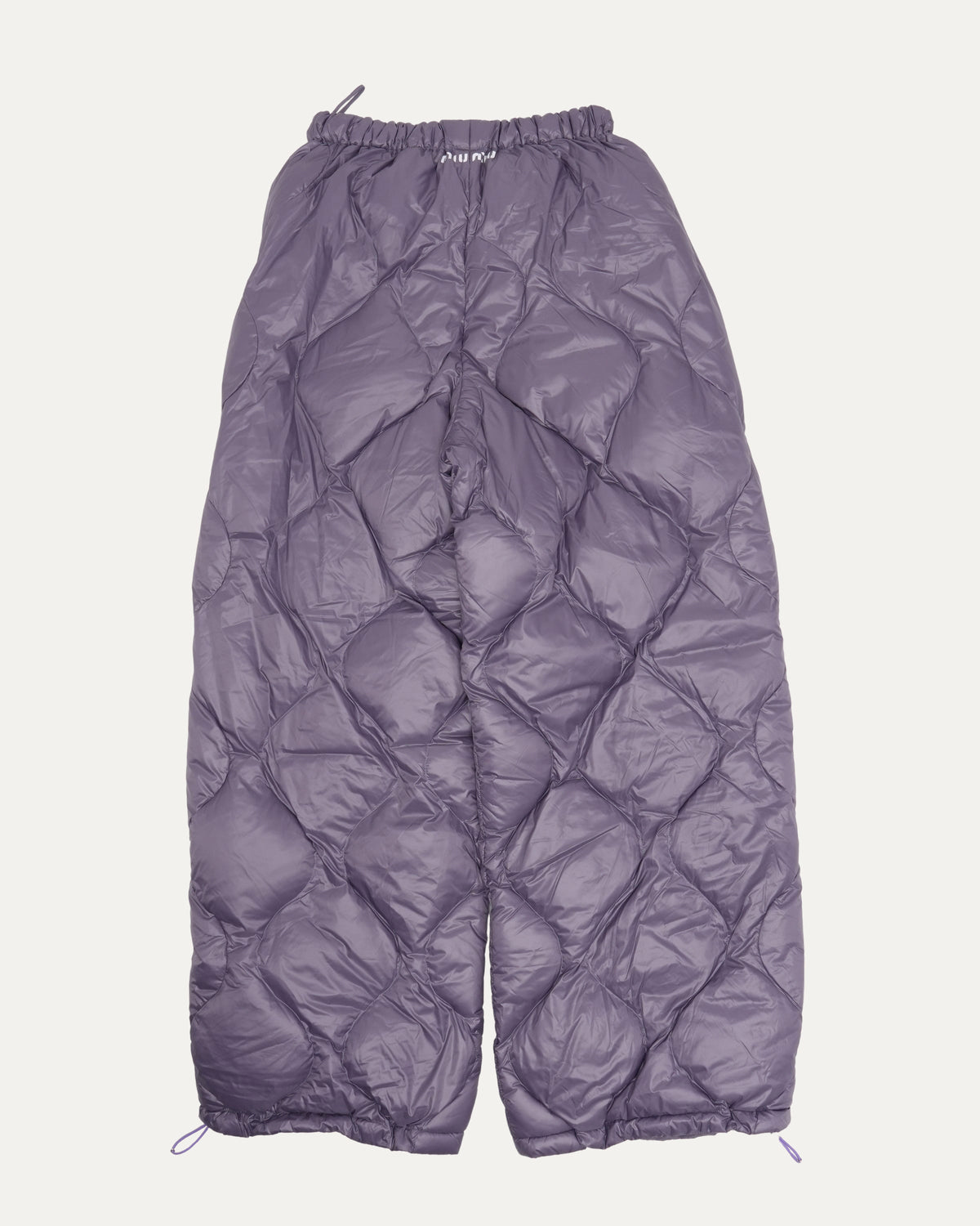 Diamond Quilted Puffer Track Pants