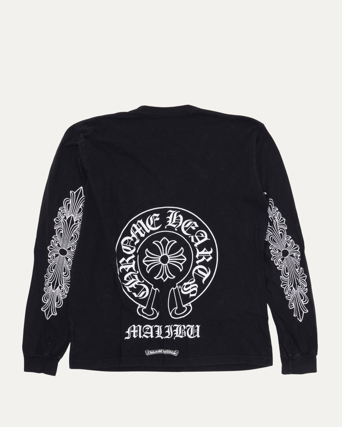 Malibu Horseshoe Logo Long Sleeve Pocket T-Shirt