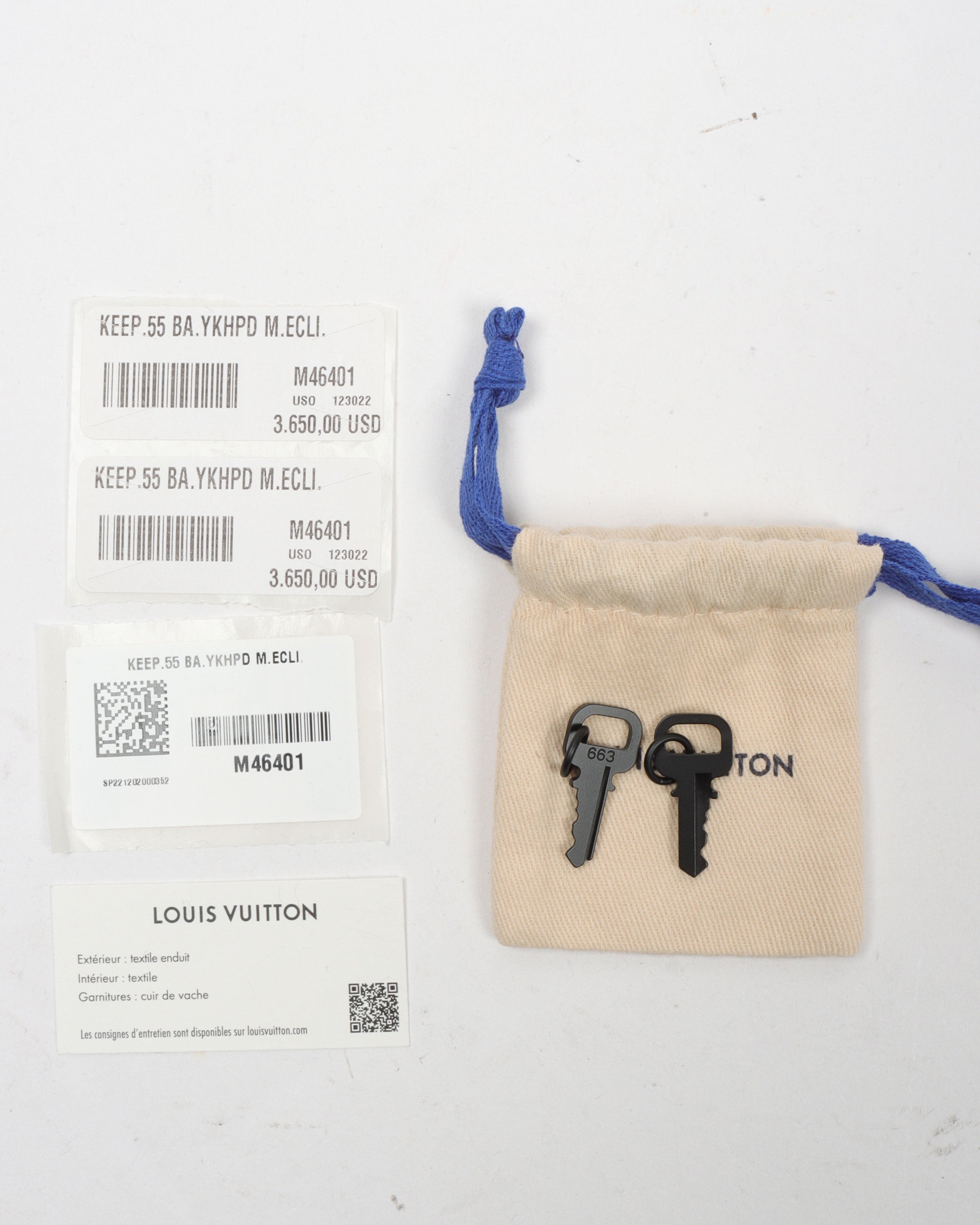 Louis Vuitton Yayoi Kusama Keepall Bandouliere 45 M46377– TC
