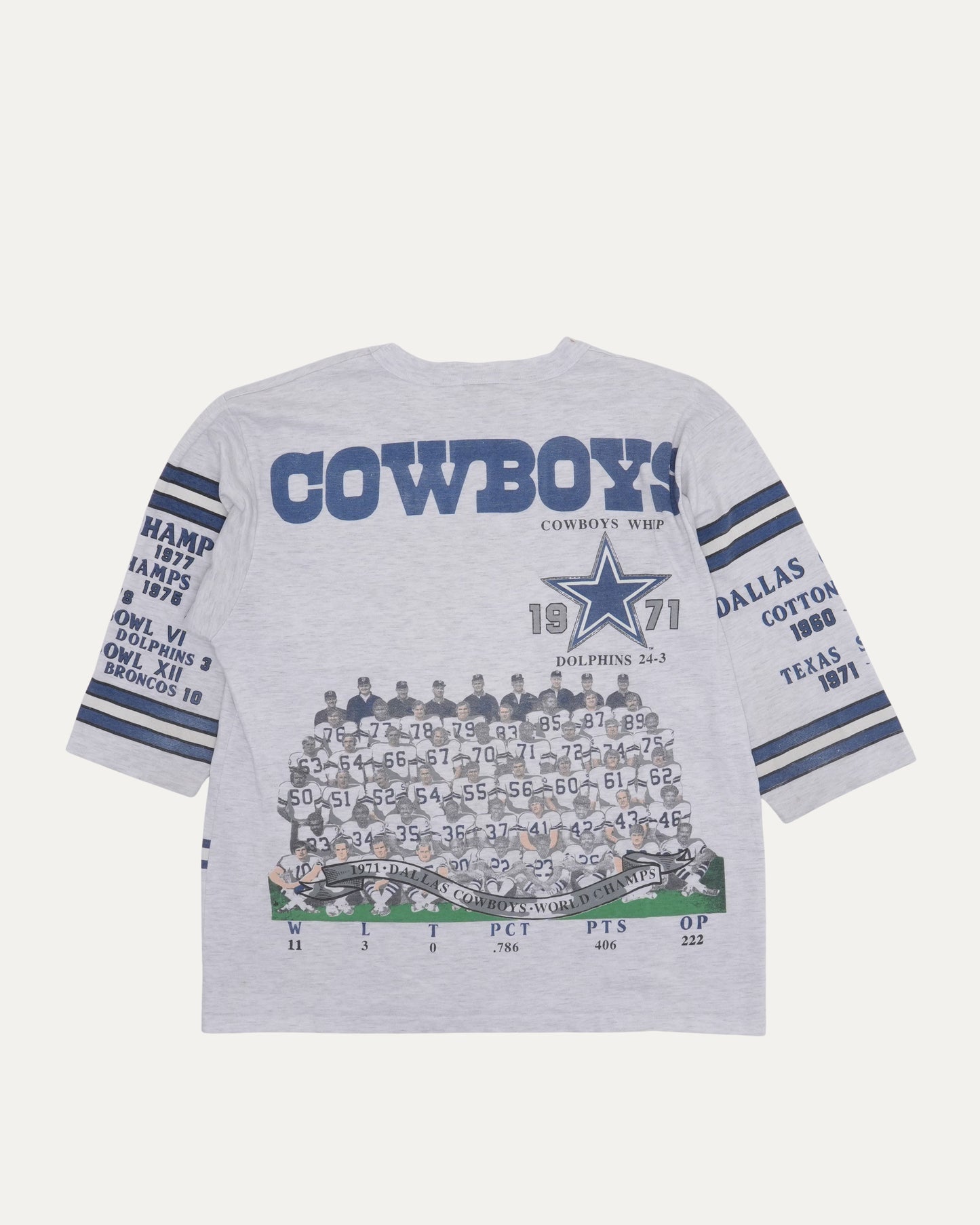 Dallas Cowboys 1971 Jersey T-Shirt