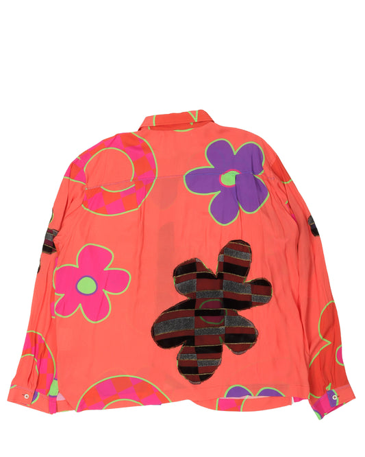 Floral Patchwork Shirt