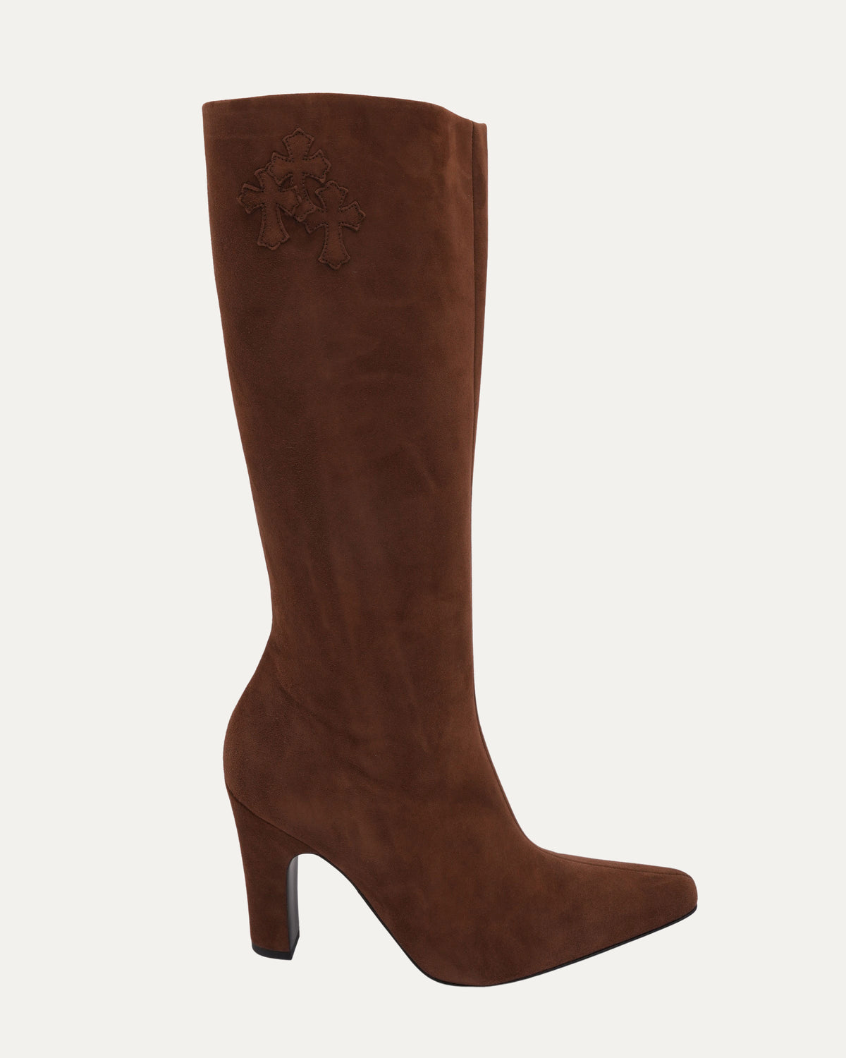 Suede Sugar Jones Cross Patch Boots