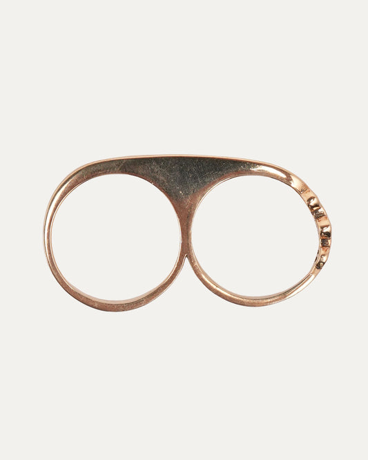 Gold Knuckle Ring