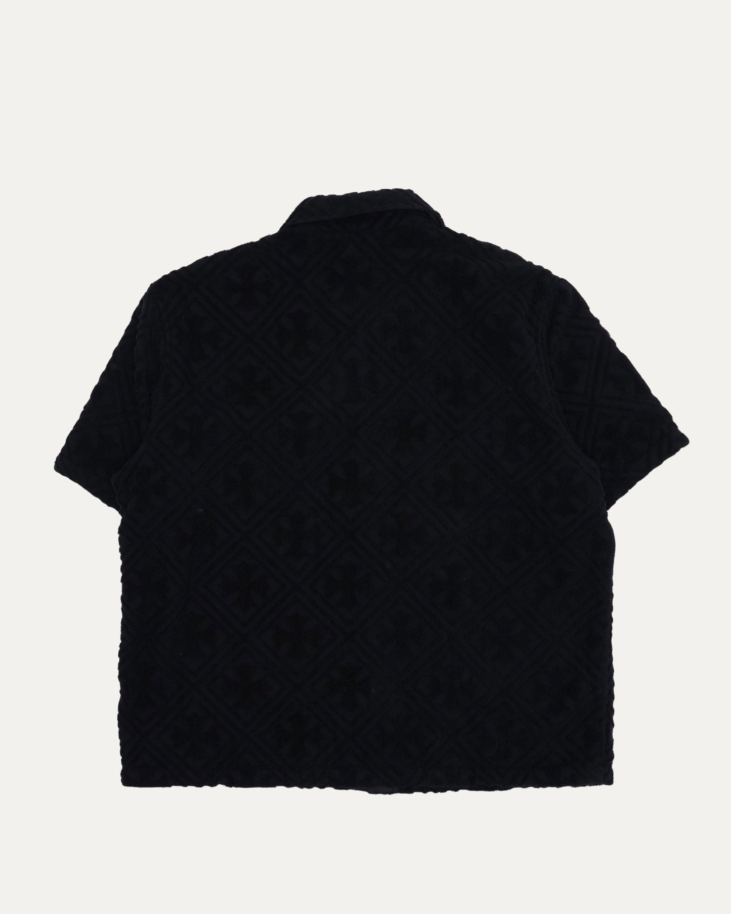 Terry Cloth Short Sleeve Shirt