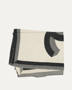 Merino Wool-Cashmere Blend CC Throw Blanket
