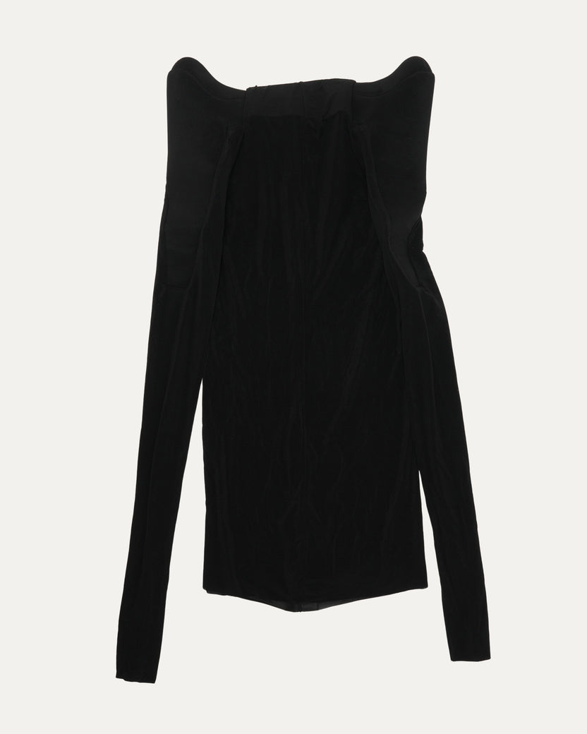 FW22 Strobe Sculptural Jersey Top