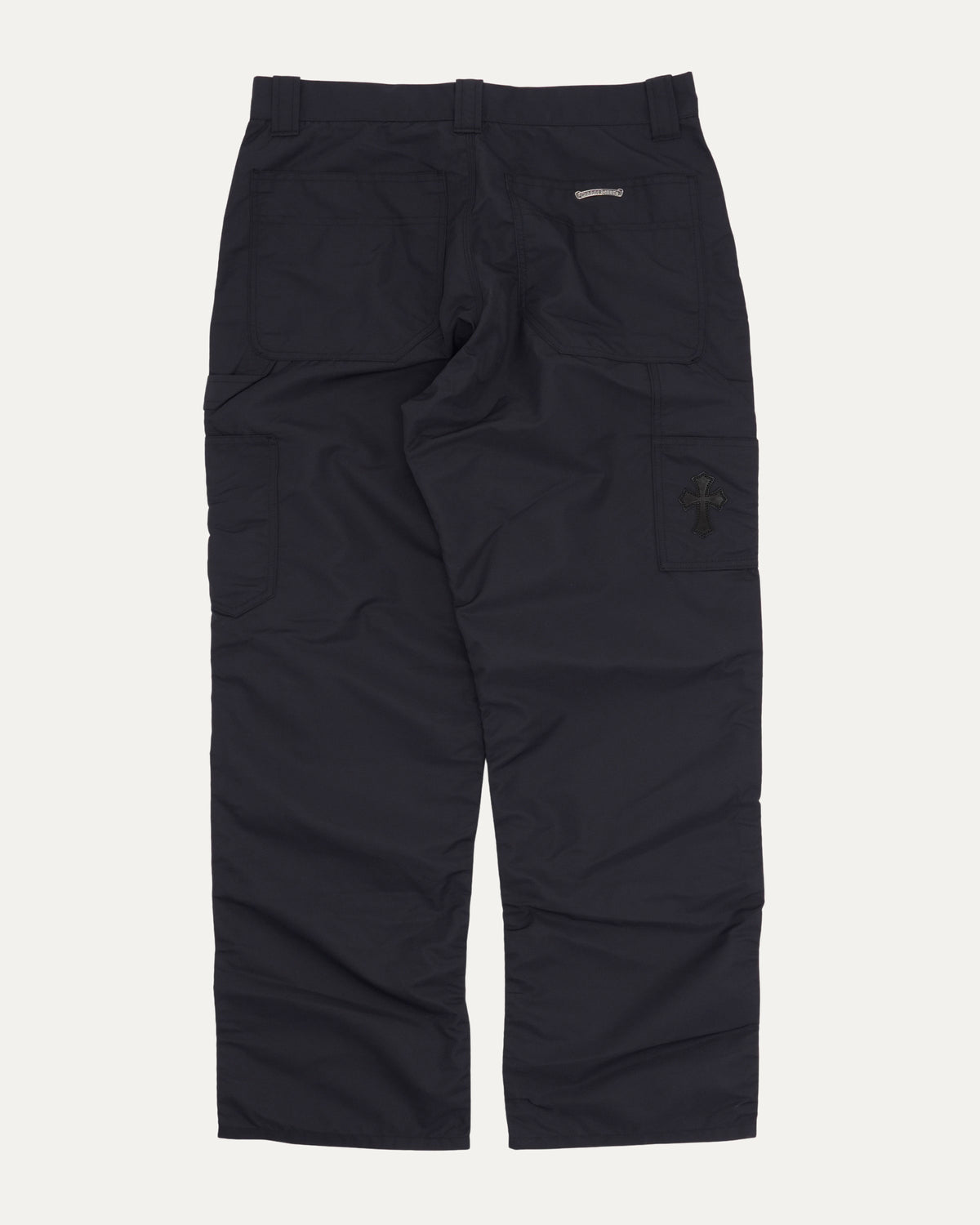 Nylon and Leather Double Knee Carpenter Pants