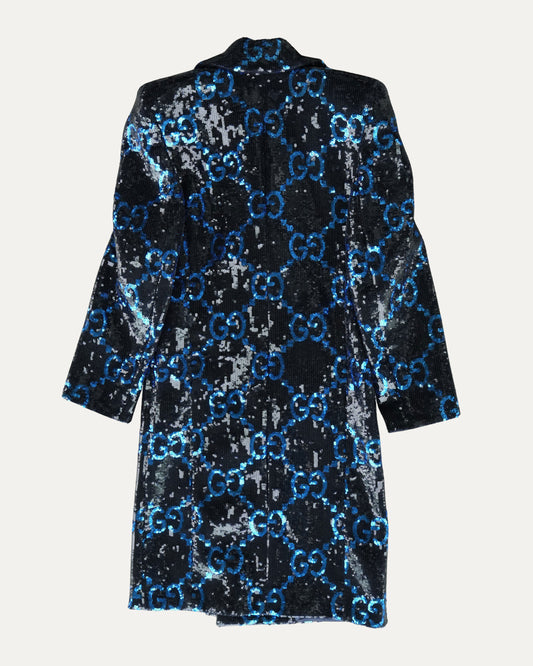 GG Monogram Sequin Coat