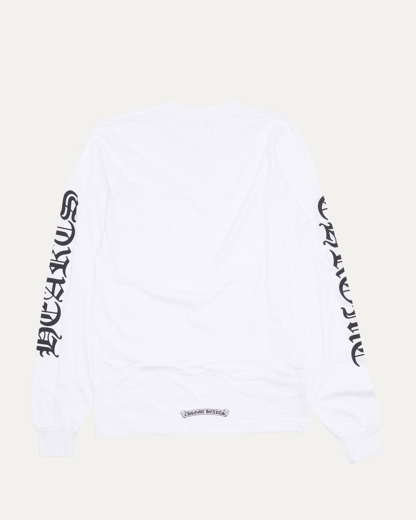Neck Logo Long Sleeve T-Shirt