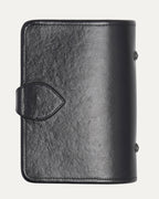 Cross Patch Leather Binder