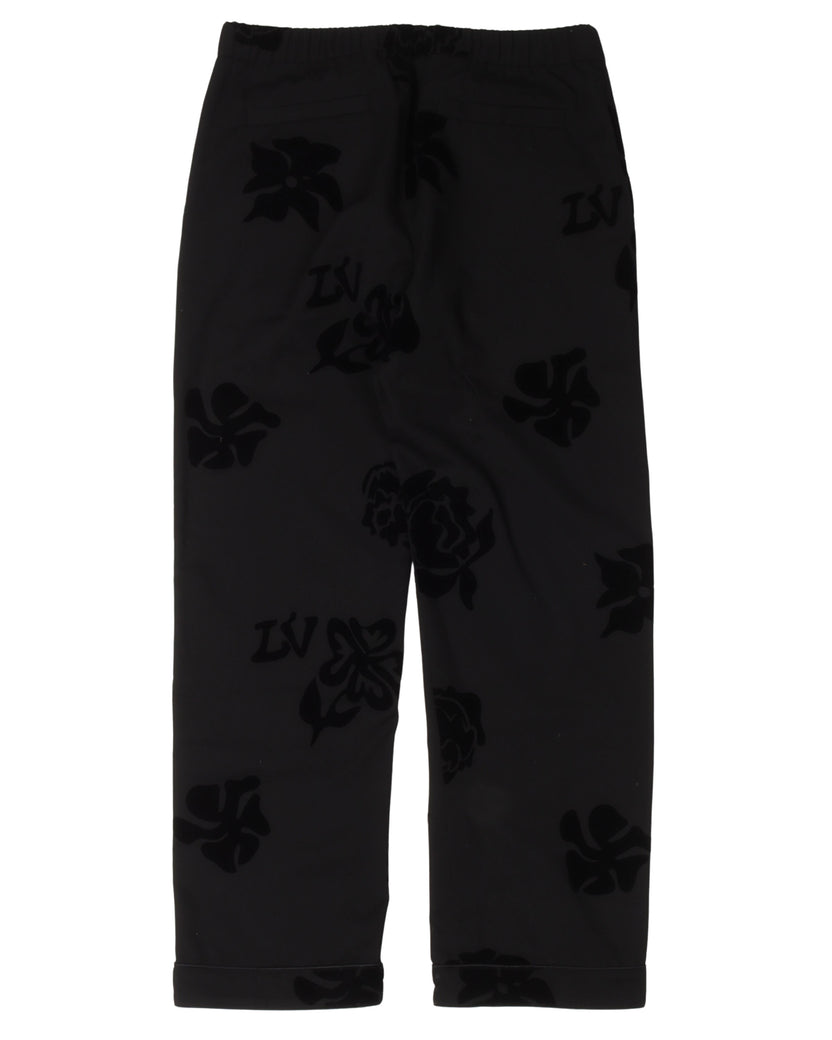 Flower Flock Pyjama Pants