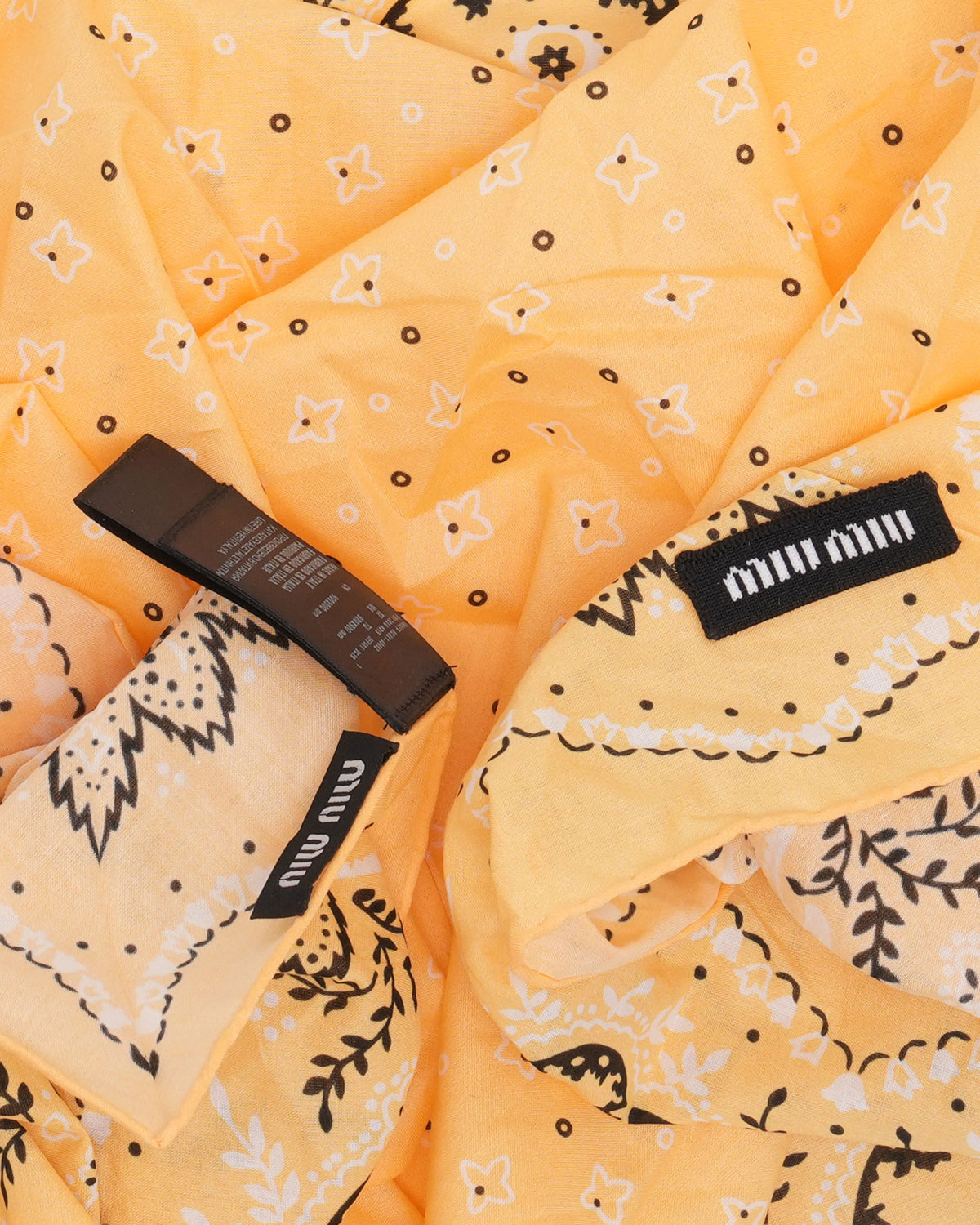 Bandana Print Scarf