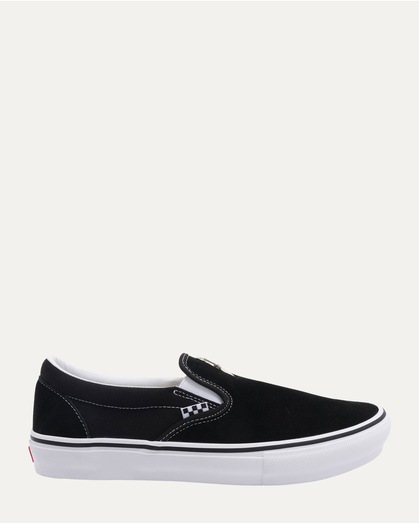 Dagger Embellished Vans Suede Skate Slip-On Sneakers