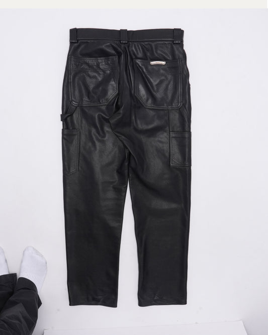 Fleur Knee Leather Pants
