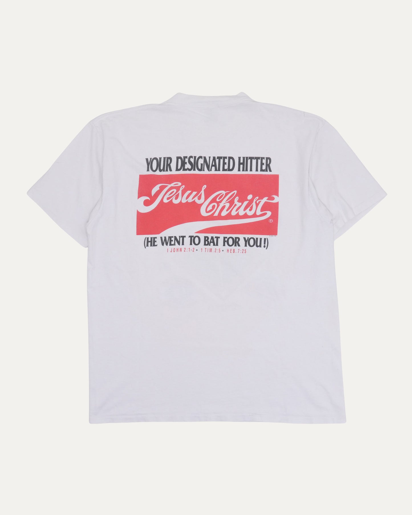 Sacrifice Your Errors Jesus Baseball T-Shirt