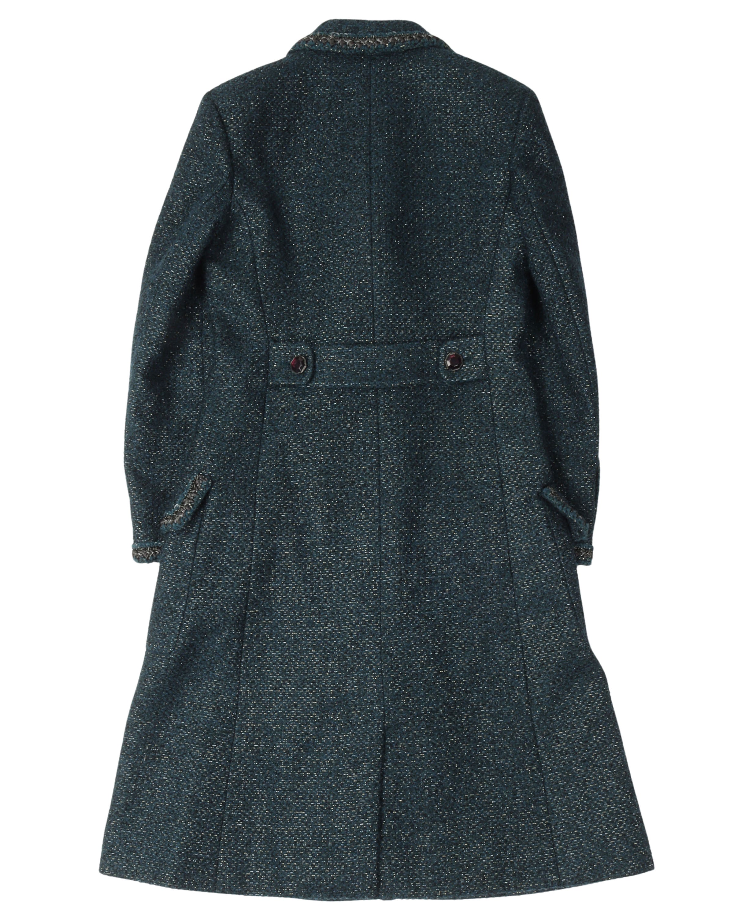 FW12 Tweed Double Breasted Coat