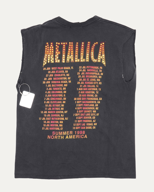 Metallica Summer 1998 Tour Cut Off T-Shirt