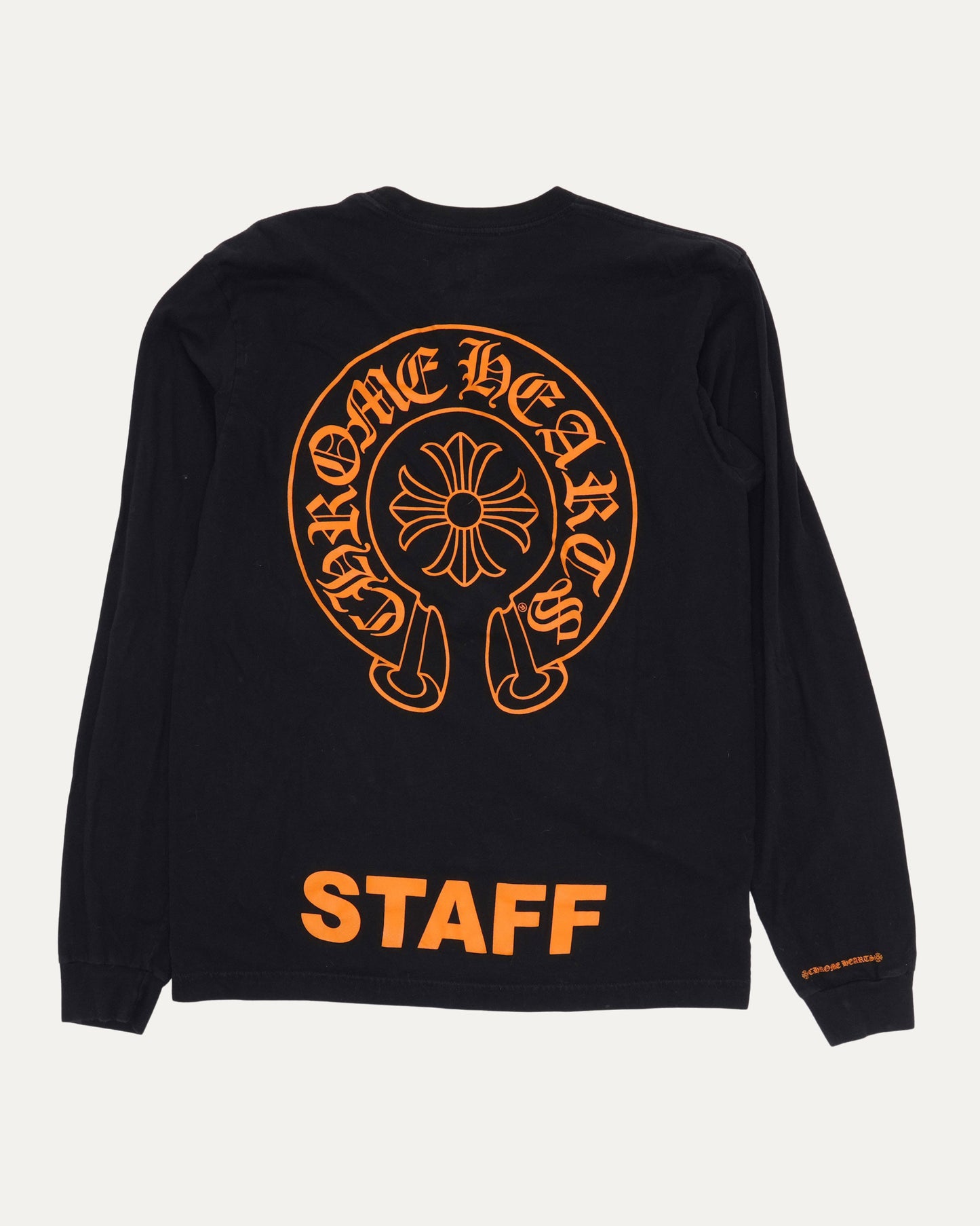 Staff Horseshoe Logo Long Sleeve Pocket T-shirt
