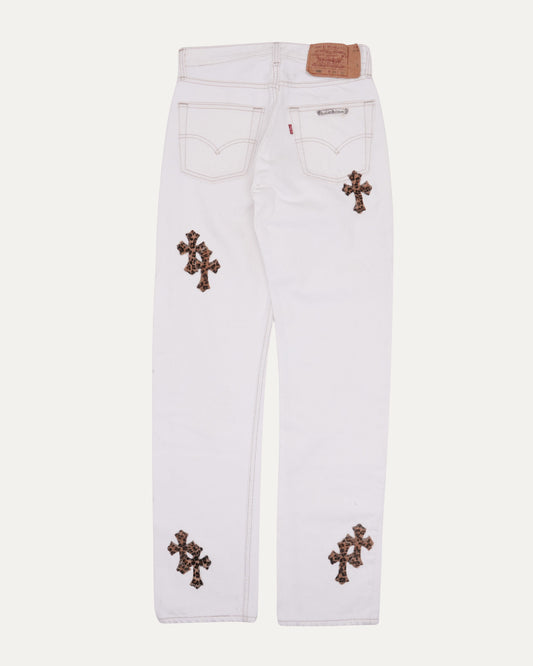 Levi's 501 Cross Patch Jeans