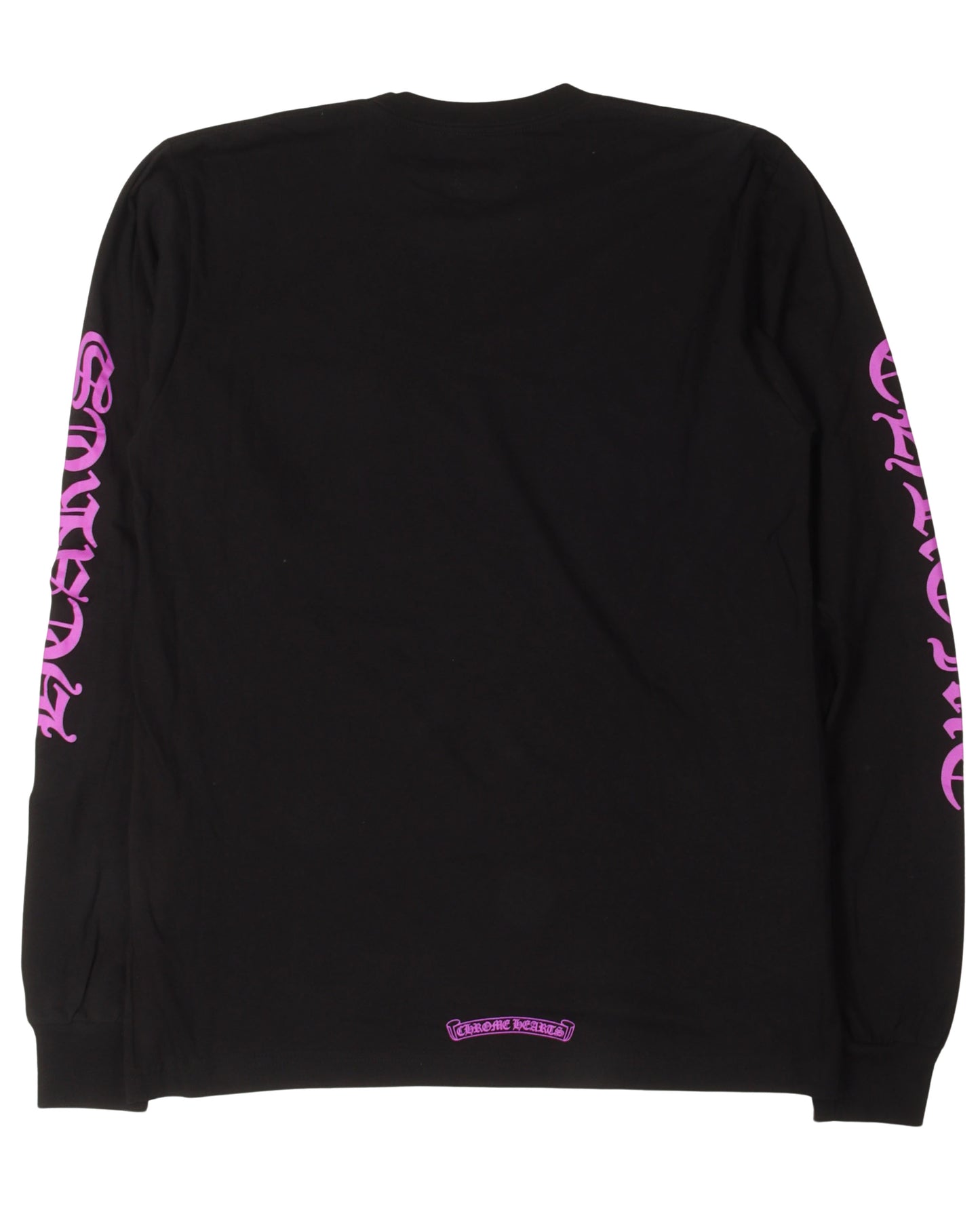 Neck Logo Long Sleeve T-Shirt