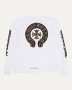 Camouflage Triple Cross Long Sleeve Pocket T-Shirt