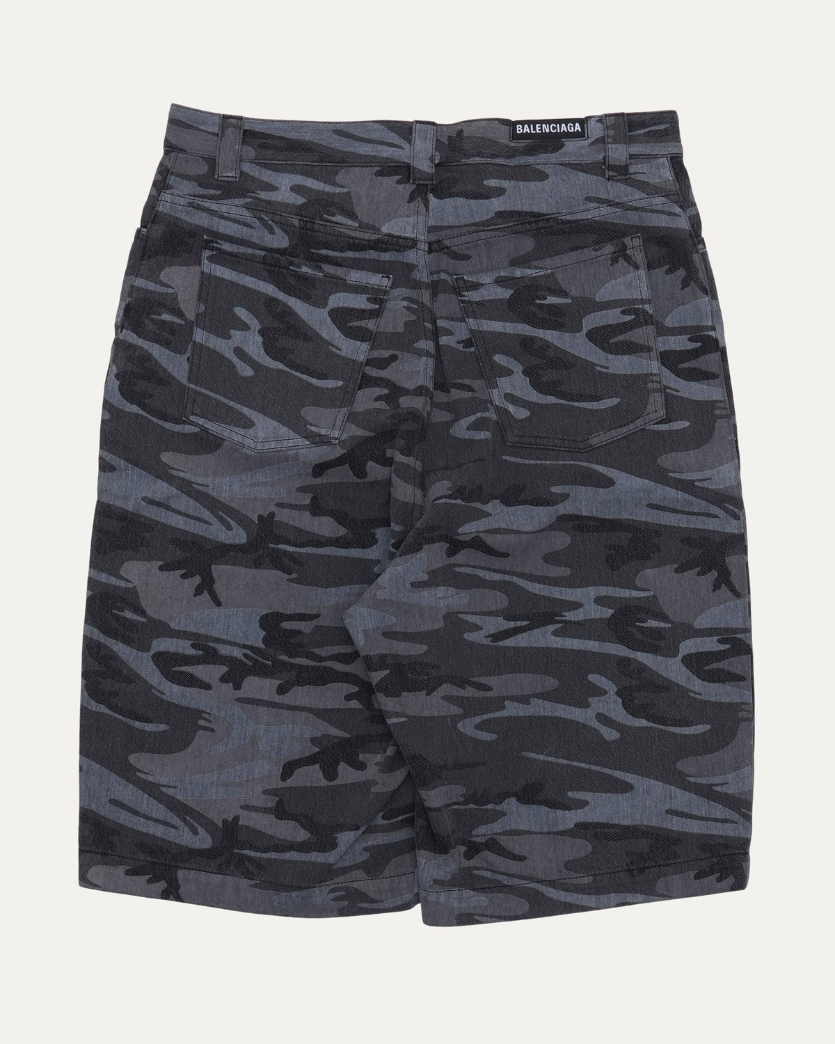 Camouflage Jeans Shorts